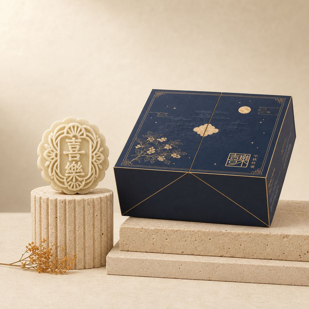 Mao Shan Wang Durian Snowskin Mooncake, Box of 4